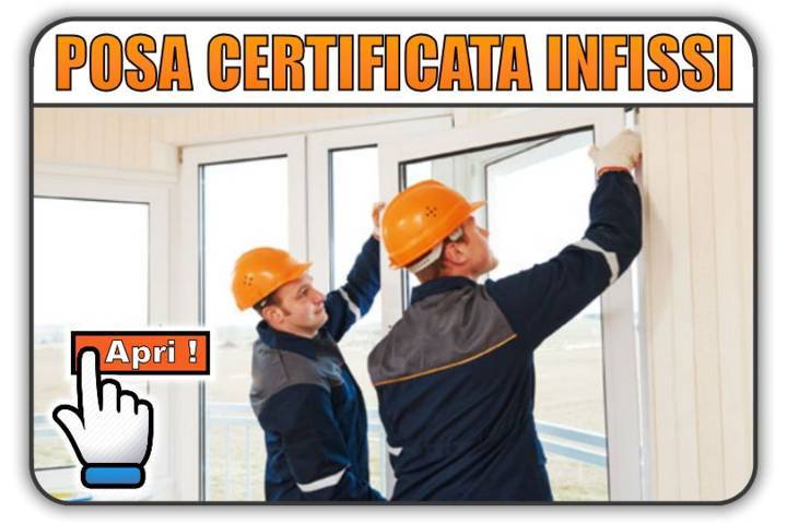 posa certificata infissi Alessandria finestre